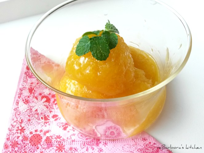 Mangový sorbet | reBarbora's kitchen