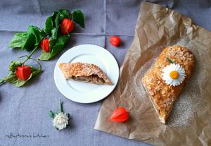 Mandlovo-hruškový štrůdl s levandulí | reBarbora's kitchen