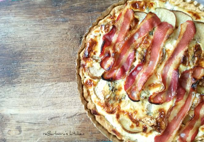 Quiche s hruškami a gorgonzolou | reBarbora's kitchen