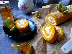 Dýňová roláda s vanilkovým krémem | reBarbora's kitchen