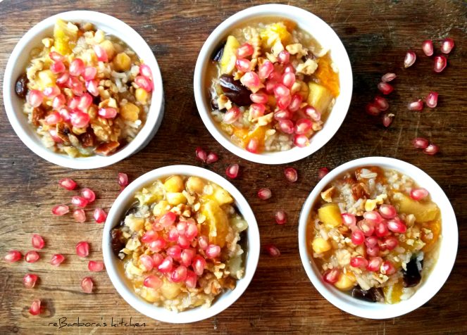 Aşure (turecký veganský dezert) | reBarbora's kitchen