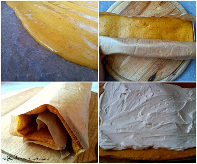 Dýňová roláda s vanilkovým krémem | reBarbora's kitchen