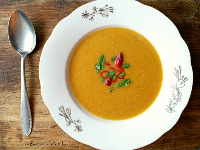 Mercimek çorbası - polévka z červené čočky | reBarbora's kitchen