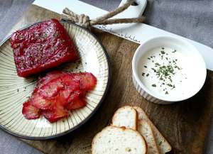 Gravlax s červenou řepou | reBarbora's kitchen