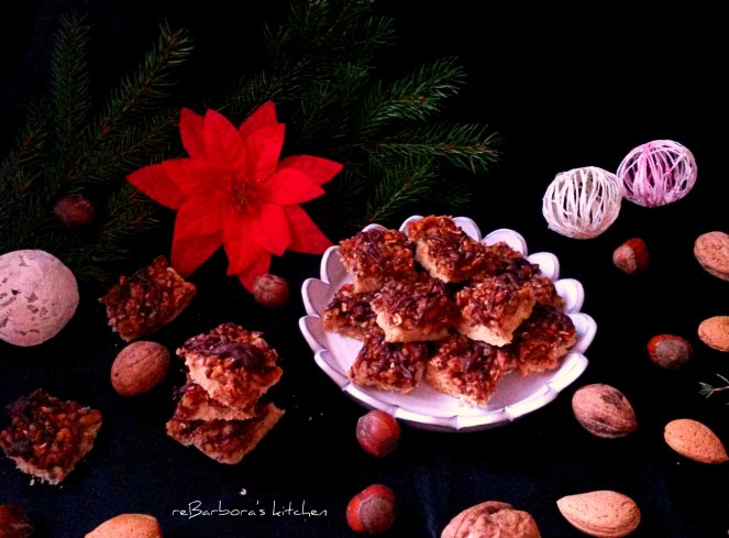 Linecké kostičky s ořechy a medem | reBarbora's kitchen