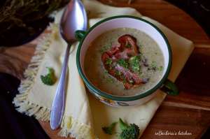 Brokolicová polévka s hermelínem | reBarbora's kitchen