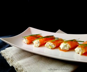 Plněné rolky z uzeného lososa | reBarbora's kitchen