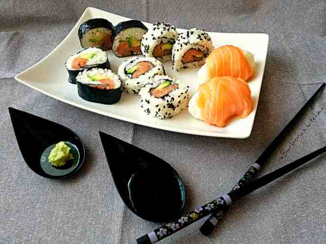 Sushi - 3 základní druhy (maki, uramaki, nigiri) | reBarbora's kitchen