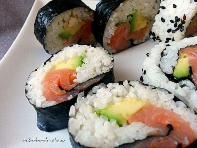 Sushi - 3 základní druhy (maki, uramaki, nigiri) | reBarbora's kitchen
