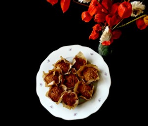 Pohankovo-jablečné muffiny s rozinkami a brusinkami/bezlepkové | reBarbora's kitchen