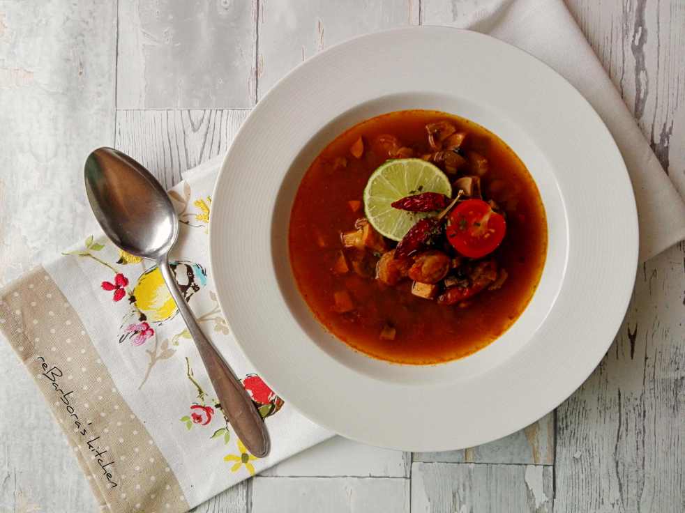 Thajská pikantní polévka s krevetami - Tom yum goong | reBarbora's kitchen