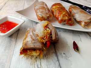 Vietnamské letní závitky s kachním prsíčkem | reBarbora's kitchen