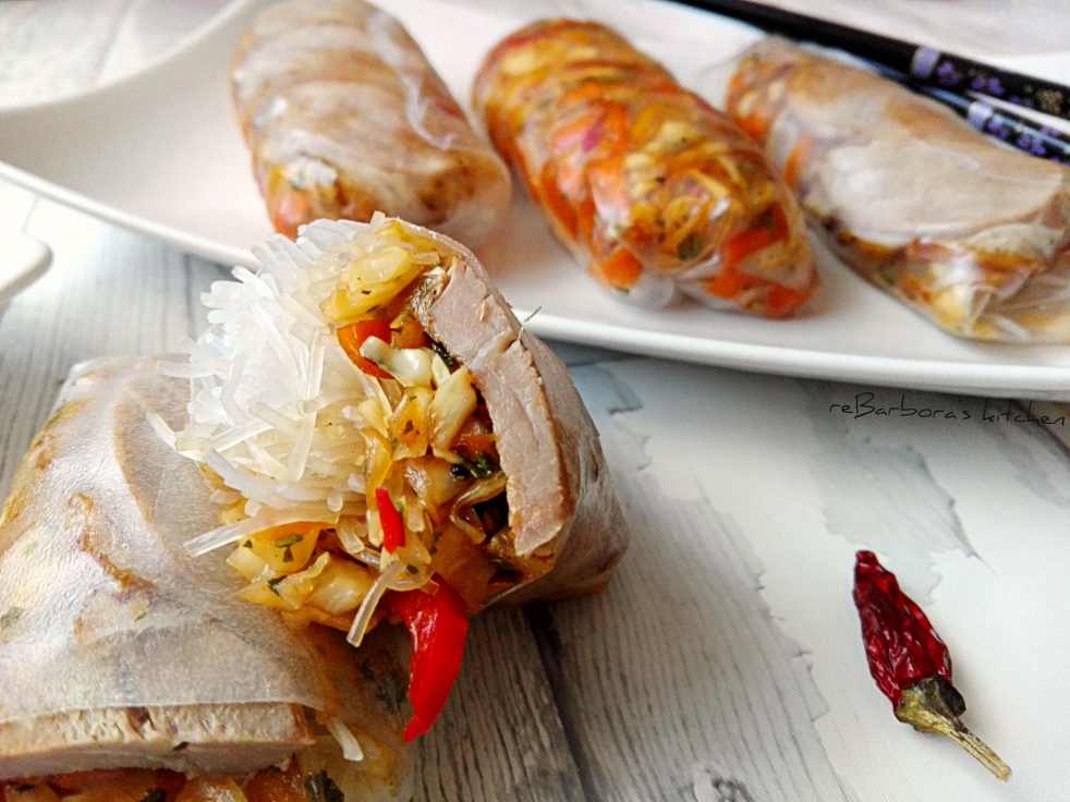 Vietnamské letní závitky s kachním prsíčkem | reBarbora's kitchen