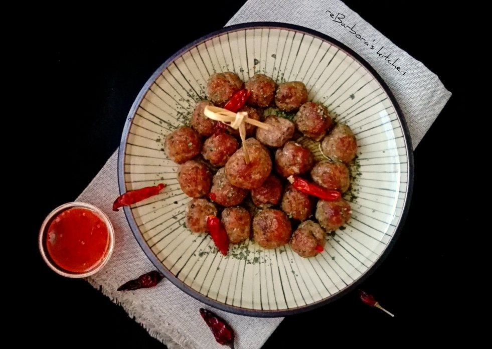 Asijské mleté kuličky | reBarbora's kitchen