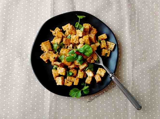 Tofu v pikantní medové marinádě | reBarbora's kitchen