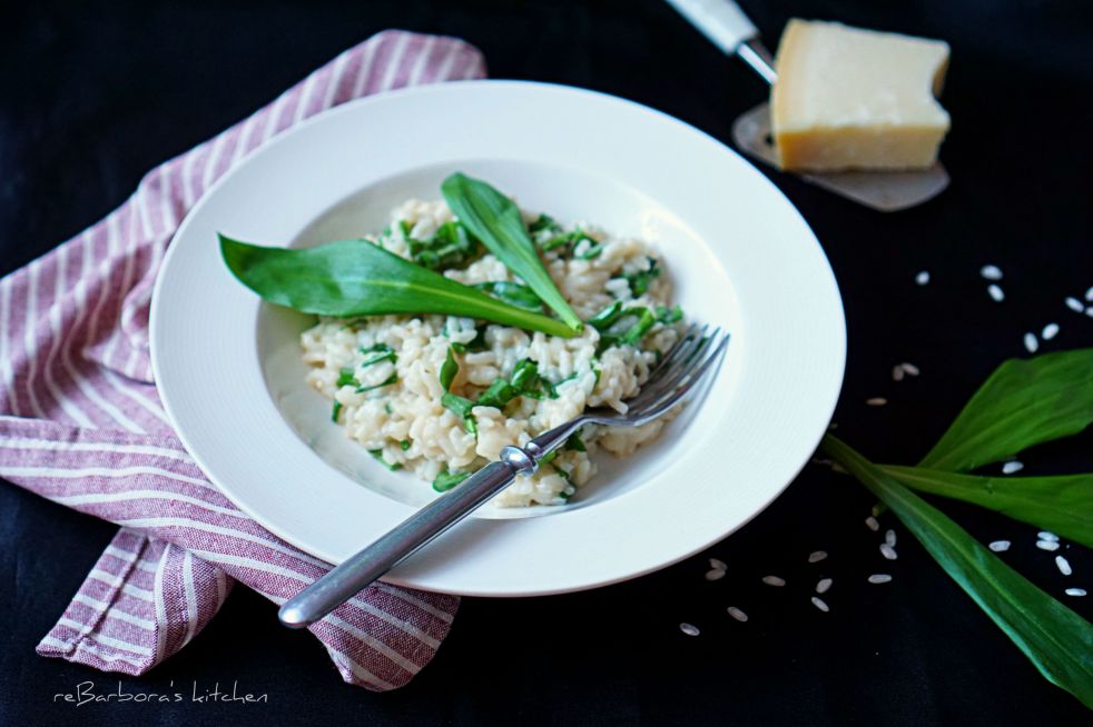 Risotto s medvědím česnekem | reBarbora's kitchen