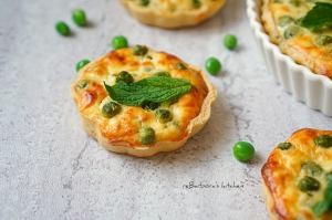 Hráškové koláčky s mátou | reBarbora's kitchen