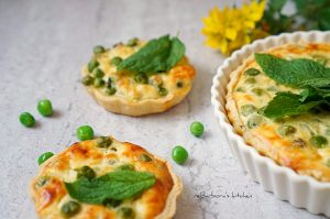 Hráškové koláčky s mátou | reBarbora's kitchen