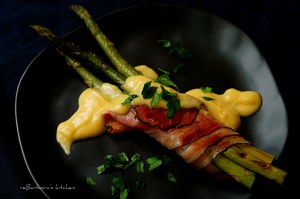 Chřest ve slanině s holandskou omáčkou | reBarbora's kitchen