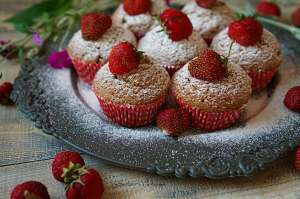 Jahodové muffiny | reBarbora's kitchen