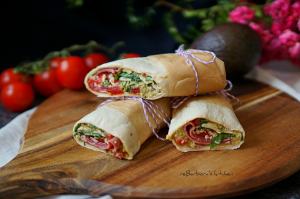 Wrap s avokádovou salsou nejen na piknik | reBarbora's kitchen