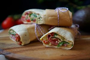 Wrap s avokádovou salsou nejen na piknik | reBarbora's kitchen