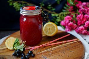 Limonáda z černého rybízu s levandulí | reBarbora's kitchen