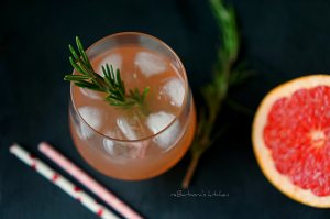 Lillet drink s grepovou šťávou a rozmarýnem | reBarbora's kitchen
