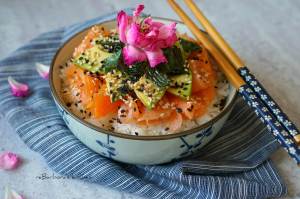 Chirachi sushi/sushi bowl | reBarbora's kitchen