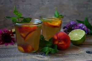 Broskvový ledový čaj | reBarbora's kitchen