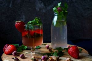 Párty time: Roastbeef s pažitkovou remuládou a růžový alko/nealko drink | reBarbora's kitchen