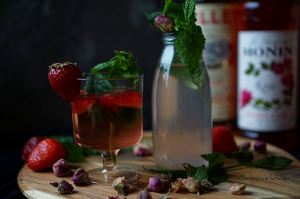 Párty time: Roastbeef s pažitkovou remuládou a růžový alko/nealko drink | reBarbora's kitchen