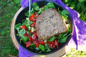 Grilovaný tuňák se svěžím salátem | reBarbora's kitchen