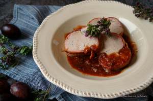 Vepřová panenka se švestkovou omáčkou | reBarbora's kitchen