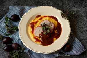 Vepřová panenka se švestkovou omáčkou | reBarbora's kitchen