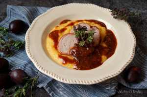 Vepřová panenka se švestkovou omáčkou | reBarbora's kitchen