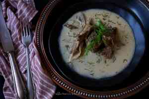 Koprová omáčka s hlívou ústřičnou | reBarbora's kitchen