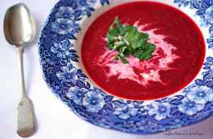 Krémová polévka z červené řepy | reBarbora's kitchen