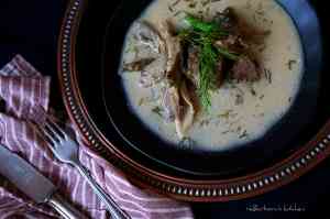 Koprová omáčka s hlívou ústřičnou | reBarbora's kitchen