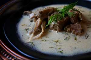 Koprová omáčka s hlívou ústřičnou | reBarbora's kitchen