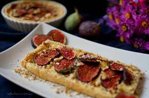 Fíkový koláč se smetanovým krémem a oříšky | reBarbora's kitchen