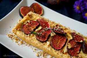 Fíkový koláč se smetanovým krémem a oříšky | reBarbora's kitchen