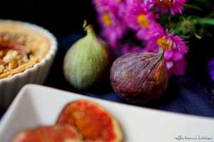 Fíkový koláč se smetanovým krémem a oříšky | reBarbora's kitchen