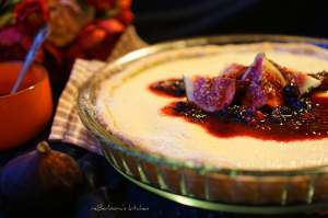 Vanilkový koláč ze Skyru s ovocnou omáčkou | reBarbora's kitchen