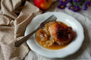 Kuřecí kousky na jablíčkách | reBarbora's kitchen