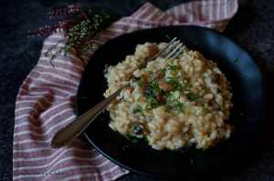 Houbové risotto | reBarbora's kitchen