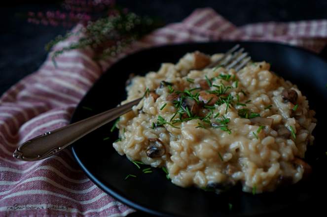 Houbové risotto | reBarbora's kitchen