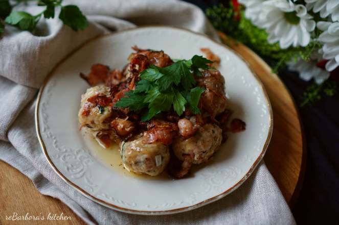 Špekové (slaninové) knedlíky | reBarbora's kitchen