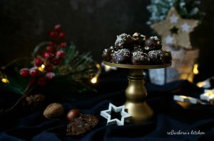 Lanýžové pralinky s oříšky a vanilkovým koňakem | reBarbora's kitchen