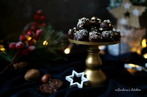 Lanýžové pralinky s oříšky a vanilkovým koňakem | reBarbora's kitchen